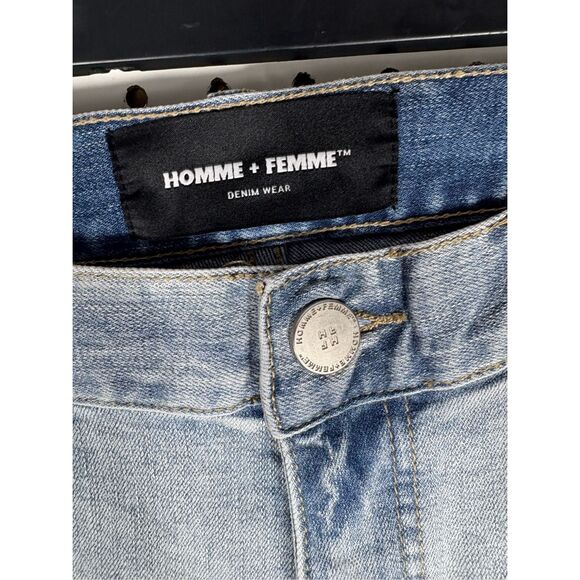 Homme + Femme denim wear jeans size 34 - Picture 7 of 12